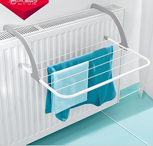 Étendoir séchoir à linge avec bras ajustables -...