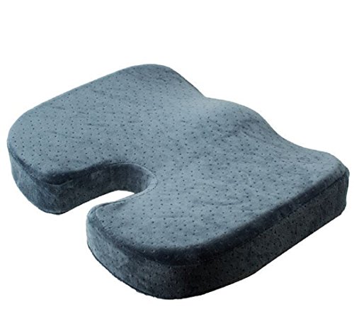 IntimaTe WM Heart Coussin coccyx ergonomique galette de chaise mousse pour coussin déhoussable coussin lavable - soulagement de peine a dos & coccyx soutien convient pour bureau, voiture, voyage, etc code EAN 0606276872688 
