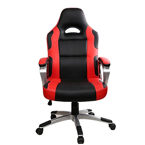 IWMH Racing Chaise De Bureau Gaming Siège Baque...