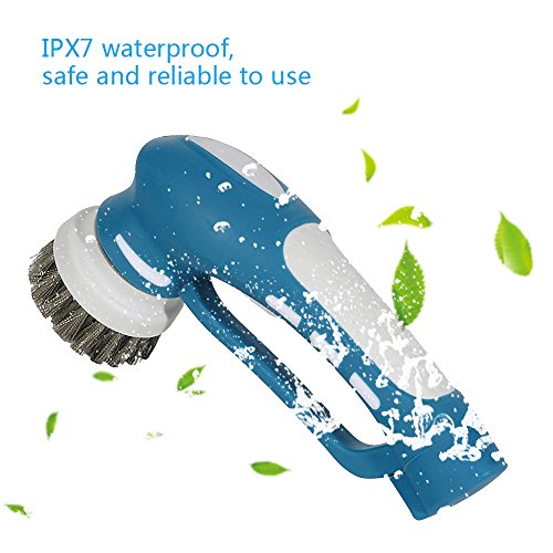 EVERTOP Brosse de nettoyage électrique sans fil...