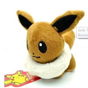 brillian talent Brilliant Talent Pokemon Eevee Peluche douce 12 cm environ 0606529982508 (0606529982508)