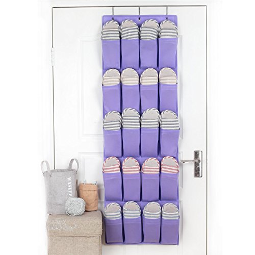 MOHO&HOME moho & Home de porte en tissu à suspendre organiseur de rangement à chaussures 20 poches avec 3 crochets code EAN 0606825002177 