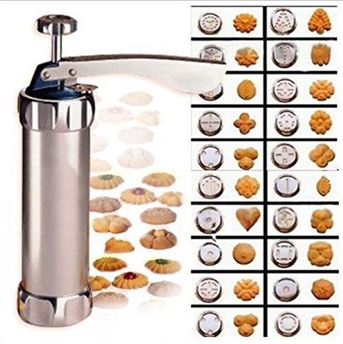 20 Pcs acier inoxydable de cuisson Cookie Pump ...