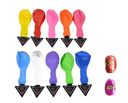 Lot de 20 ballons led de couleurs différentes l...