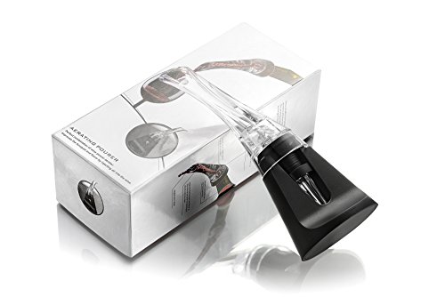 TSYMO Aérateur verseur de vin 2-en-1 décanteur portable avec support offert 0606993860081 (0606993860081)