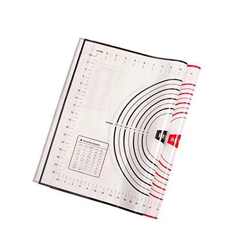 Tapis de pâtisserie en Silicone avec mesures Ta...