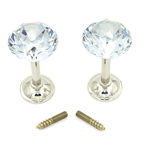 2 embrasse à rideaux, crochets (dia de cristal ...