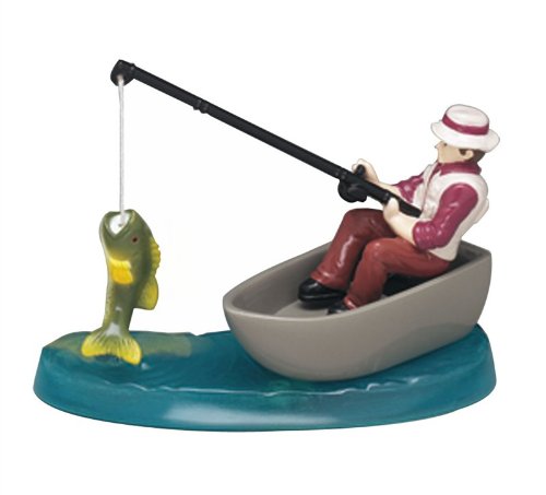 Deco Pac DecoPac - Décoration de gâteau avec un pêcheur sur un bateau 0607772163348 (0607772163348)