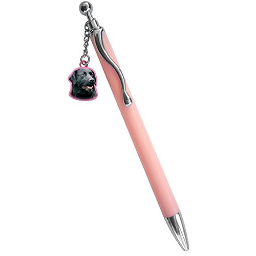 Click Pen Labrador noir cadeau Cliquez Pen - Stylo de élégant avec charme de suspension code EAN 0607885217952 