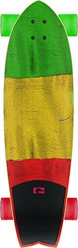 Chromantic cruiser skateboard rasta flag taille...