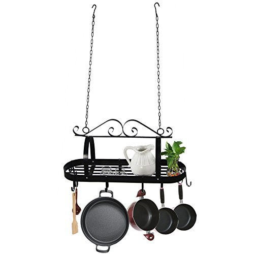 Porte casserole porte plante étagere suspendu a...