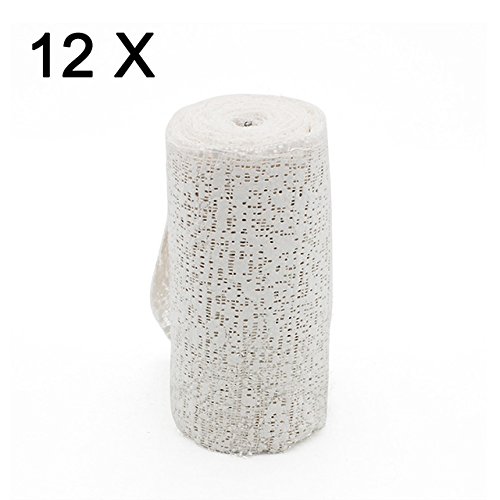 SPEED Plâtre des pansements médical 12pcs 10 x 300cm plâtre rapide bandage sec protections pour plâtre orthopédique pop code EAN 0608442188616 