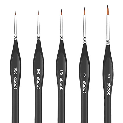 Pinceaux en détail pinceaux pour nail art huile...