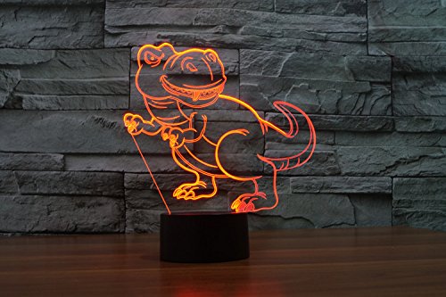 BAMINJI 3D visualisation incroyable Glow lampe ...