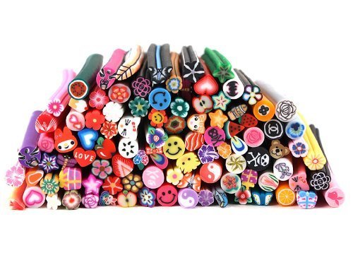 Bundle Monster - 100 bâtons fimo de décorations...