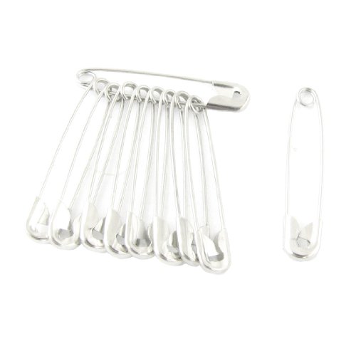 1,4 x 0.3 cm - 10 Pièces-Métal-Epingles à nourr...