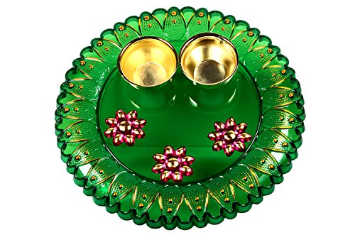 Handcrafted traditional roli & chawal/rice puja...