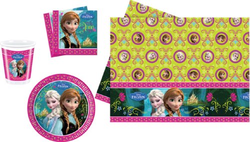 Kit pour fête d'anniversaire 8 enfants la reine...