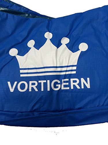 Vortigern Coussin de protection pour trampoline rond - diamètre env. 396 cm - bleu 0609728401740 (0609728401740)