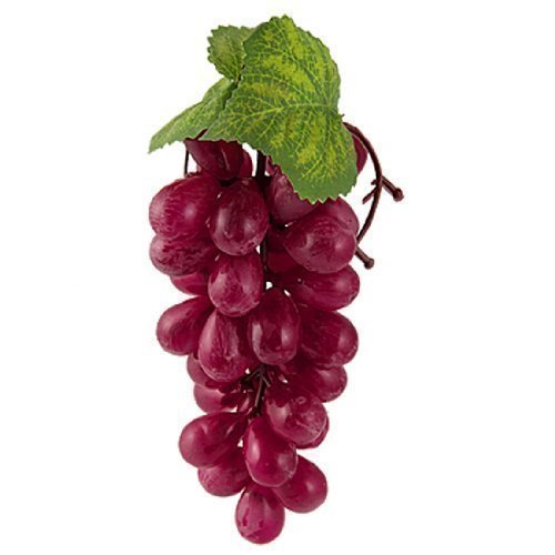Rouge Fruit grappe de raisins artificielle en p...