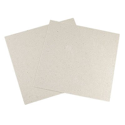 2 Pcs Remplacement 12 x 12cm Mica Plaques pour ...