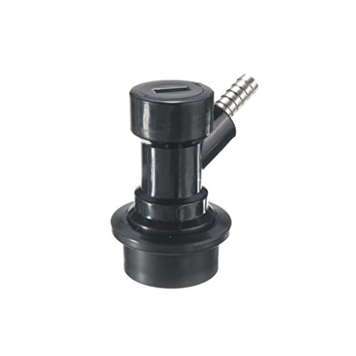 1/4'' Barb Ball Lock Home Brew Keg Threaded Liq...
