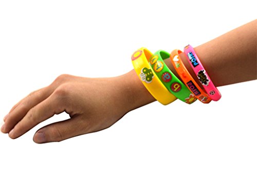 Bracelet Coloré Avec Mignon Autocollant Puzzle ...