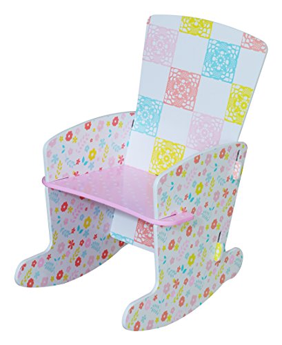 Country cottage fauteuil à bascule, 45 x 40 x 4...