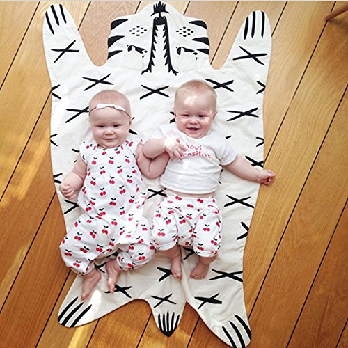 Enfants Ramper Tapis de sol Tapis de jeu Bébé Ramper Couverture pour bébé Swaddle Couvertures pour Trow pour enfant 0610600898633 Detective Dizzy