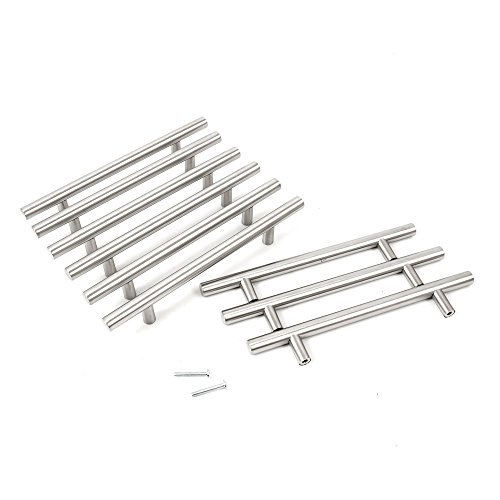 DIYI Acier Inoxydable T Bar Cuisine Chambre Porte Cabinet Poignées Unités kit 128mm code EAN 0611029693496 