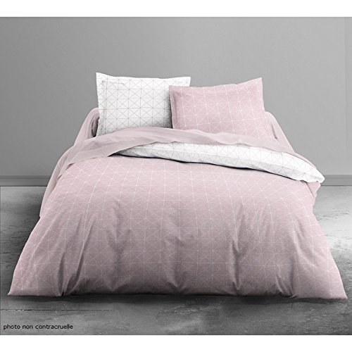 Housse de couette en polyester 240X220 cm + 2 t...