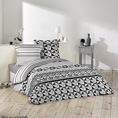 Parure housse de couette + 2 taies 240X220 cm K...