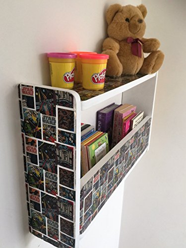 60 cm en pin blanc pour enfant star wars étagèr...