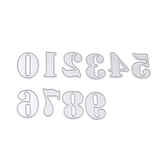 Lychee DIY Nombres Matrices De Découpes Numériq...