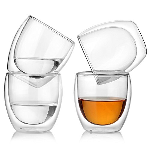 Coffert 4 verres gobelet à double paroi 25 cl p...