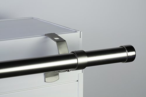 2 supports sans perçage design pour tringle à r...