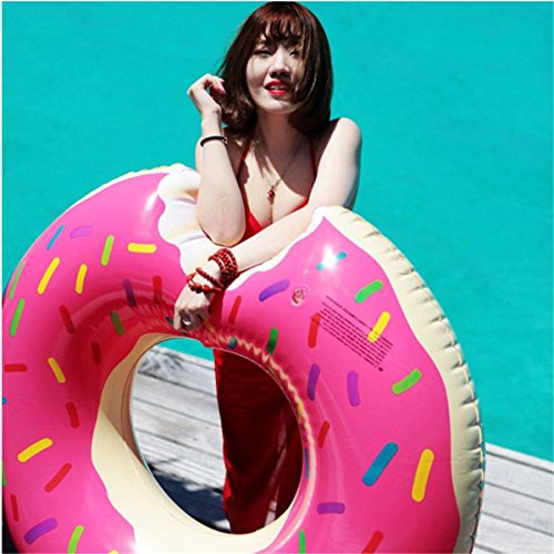 Bouée Donut Gonflable 120cm 2016 Nouveau Super Grand-Bouée Donut Gonflable Natation Été jouer 0611901176079 AHG