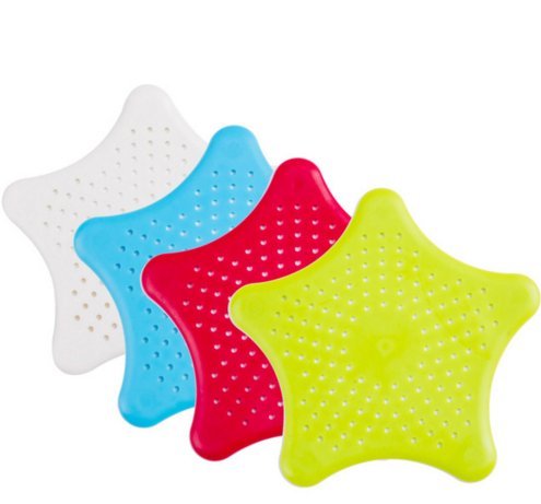 1 * * * * * * * * 4 pièces coloré vidange cheve...