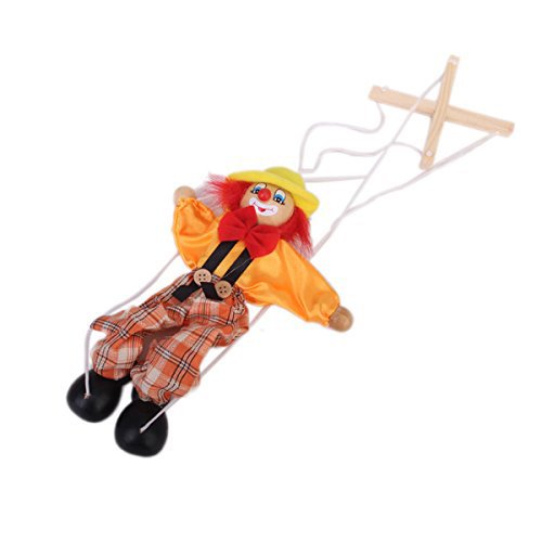 1pc Marionnette à Fils Clown Jouet pour Enfant ...