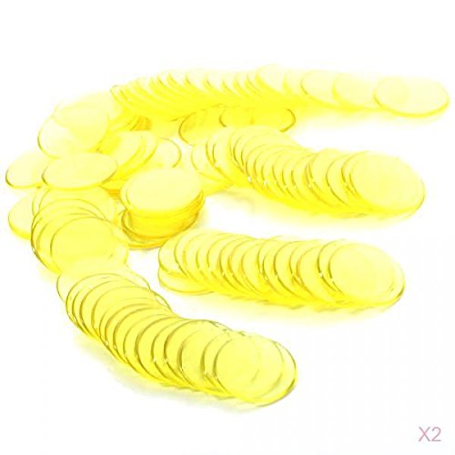 200pcs Jetons de Bingo en plastique Jaune Clair 3/4 Pouce 0612058634382 Générique 200pcs Jetons de Bingo en plastique Jaune Clair 3/4 Pouce 0612058634382 Générique