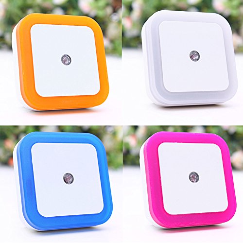 Lot de 4 led lumière de nuit 0.8w lampe de nuit...