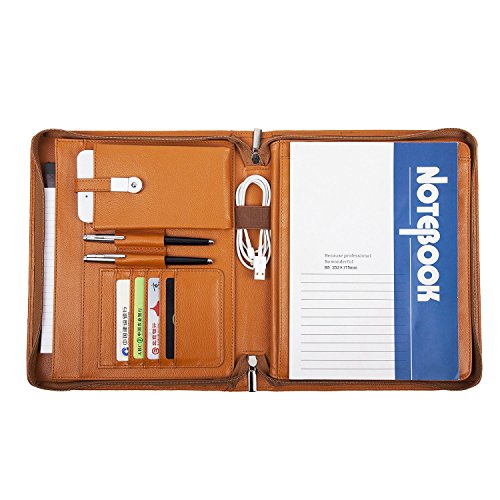 Coface Professional Litchi cuir pleine fleur Zi...