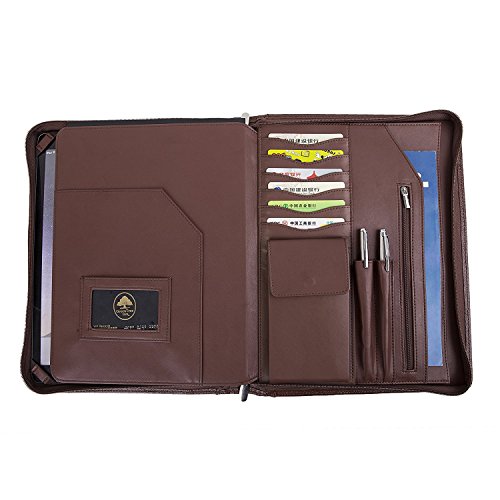 Coface Professional Padfolio avec fermeture à g...