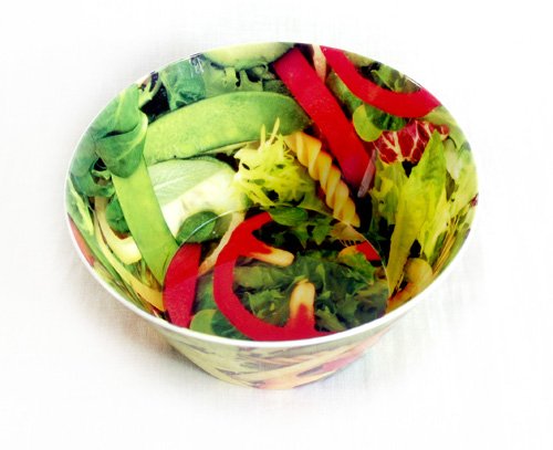 Salade verte - 15cm diamètre bol mélamine avec ...