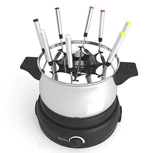 Appareil à fondue en acier inoxydable fondue sa...