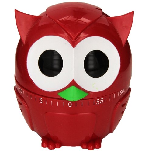 - minuteur chouette couleur vert