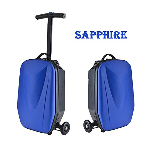 sogar Valise trottinette avec 4 roues Chariot de voyage bagages bagages à main, 5 couleurs 0612677534162 SOGAR