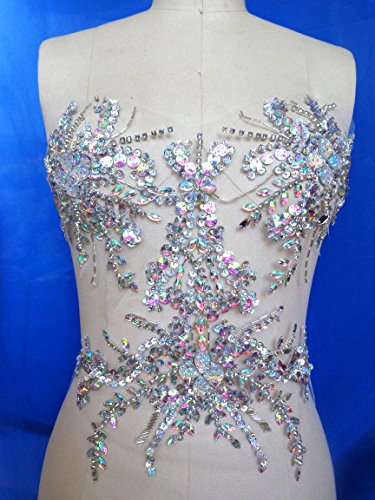 Handmade clair AB couleur des taches de cristal...