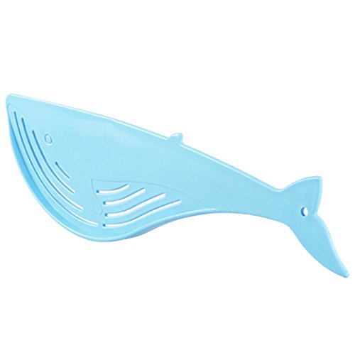 ZXK Nettoyage du Riz Passoire, ZXK CO Nettoyage Lavage du Riz en PP Plastique Nettoyage de Haricots Motif de Baleine Non Toxique Outil de Nettoyage de Cuisine Outil de Lavage du Riz, Bleu code EAN 0612953222189 