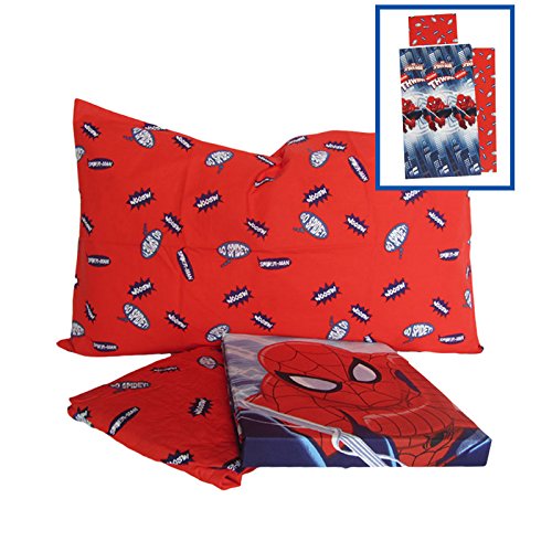 Parure de lit 1 place Spider Man - Coton - Marv...